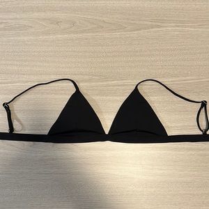 Black triangle bikini